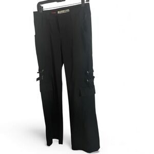 Y2K Vintage Pairs Blues Cargo Black Pants